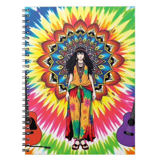 Summer Vibes Tropical Notebook Notizblock (Vorderseite)