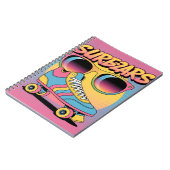 Summer Vibes Tropical Notebook Notizblock (Linke Seite)