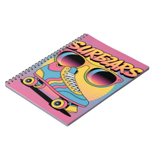 Summer Vibes Tropical Notebook Notizblock (Linke Seite)
