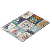 Summer Vibes Tropical Notebook Notizblock (Linke Seite)