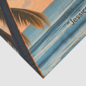 Summer Vibes Tropical Notebook Seidenpapier (Ausschnitt)