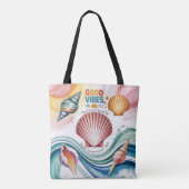Summer Vibes Tropical Notebook Tasche (Rückseite)