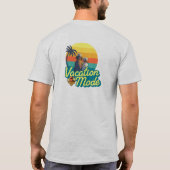 Summer Vibes Vacacation Club T-Shirt (Rückseite)