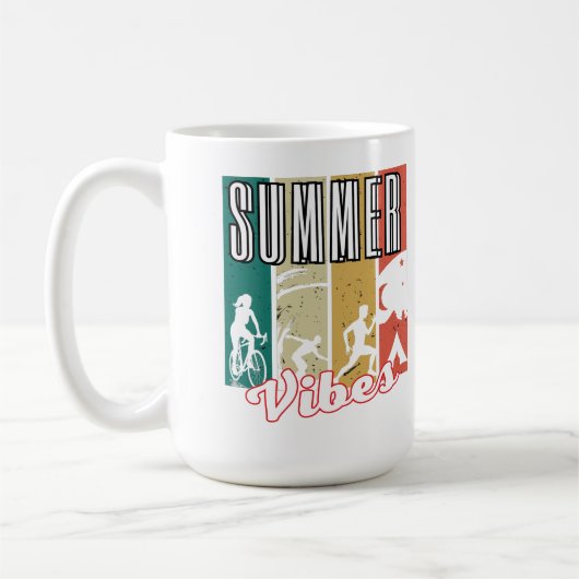 Summer Vibes.w Kaffeetasse (Links)