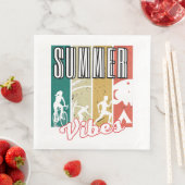 Summer Vibes.w Serviette (Beispiel)