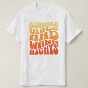 Summer Vibes warme Nächte T-Shirt