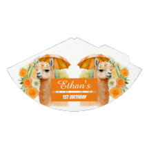 Summer Vibes Watercolor Llama - Geburtstag