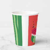 Summer Vibes Watermelon Party laden Pappbecher (Rechts)