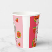 Summer Vibes Watermelon Party Pappbecher (Rechts)