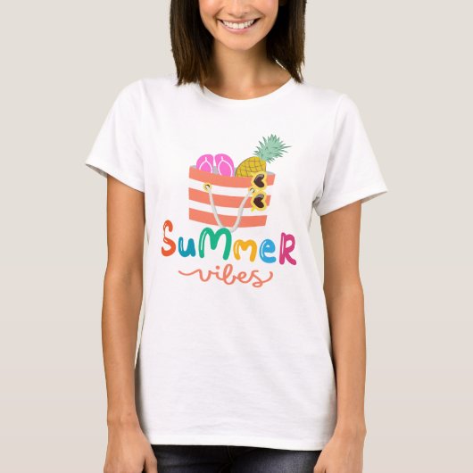 Summer Vibes Women T-Shirt (Vorderseite)