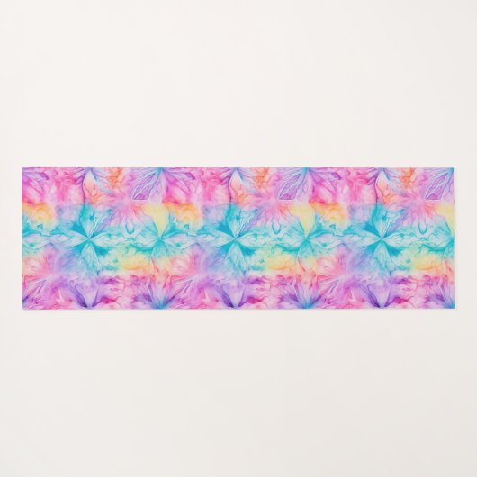 Summer Vibes Yogamatte (Rückseite (Horizontal))