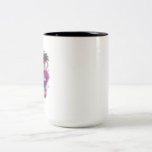 Summer Vibes Zweifarbige Tasse (Mittel)