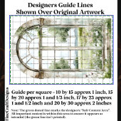 Summer View from Arted Window AN5L Decoupage Seidenpapier