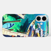 Summer Village Coastal Anime Case-Mate iPhone Hülle (Rückseite (Horizontal))
