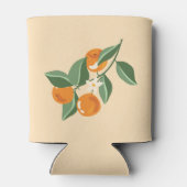 Summer Vintag Orange Boho Custom Brautparty Dosenkühler (Rückseite)