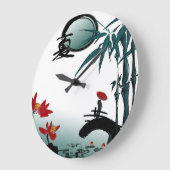 Summer Wall Clock Große Wanduhr (Winkel)