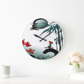 Summer Wall Clock Große Wanduhr (Zuhause)