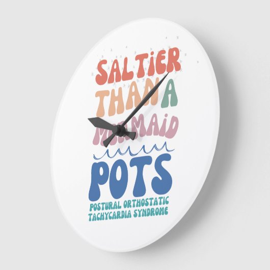 Summer Wall Clock Große Wanduhr (Winkel)