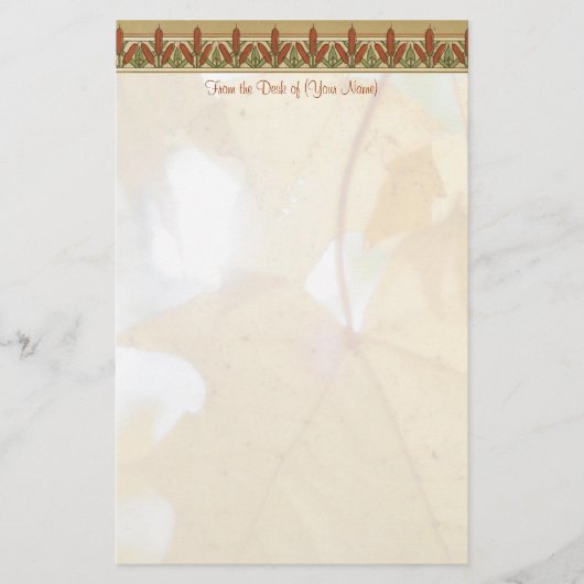 Summer Wane Stationery Briefpapier (Vorderseite)