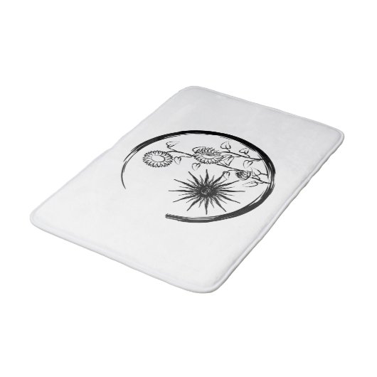 Summer Wappen Badematte (Schrägansicht)