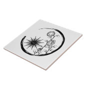 Summer Wappen Fliese (Seite)