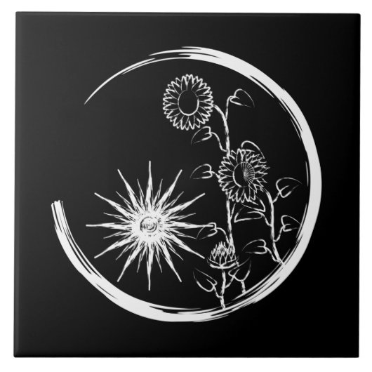 Summer Wappen Fliese (Vorderseite)