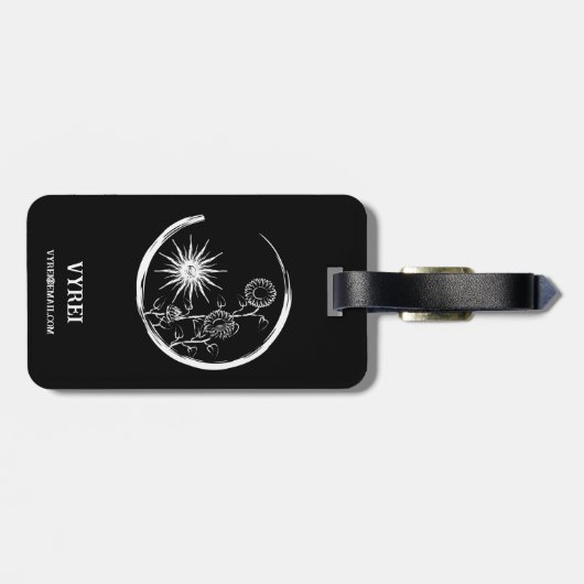 Summer Wappen Gepäckanhänger (Rückseite horizontal)