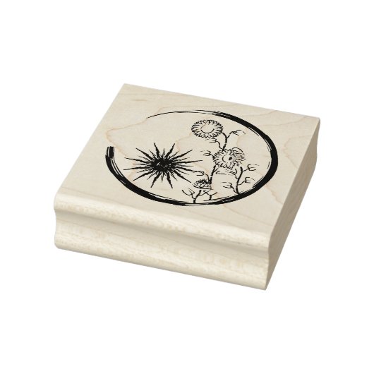 Summer Wappen Gummistempel (Stempel)