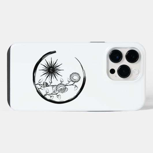 Summer Wappen iPhone Hülle (Rückseite (Horizontal))