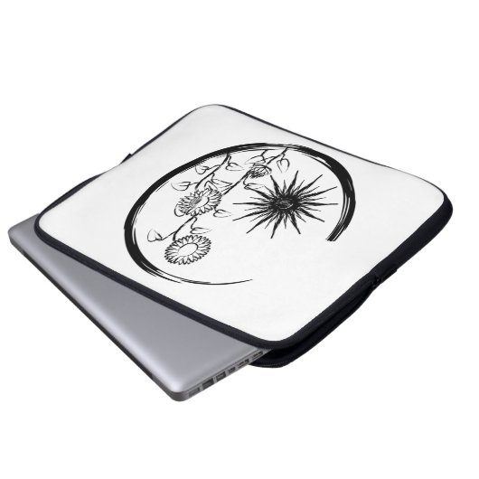 Summer Wappen Laptopschutzhülle (Vorne Knopf)