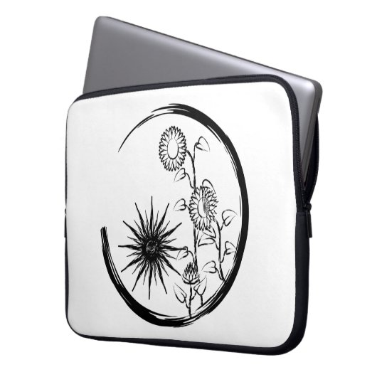 Summer Wappen Laptopschutzhülle (Vorderseite Links)