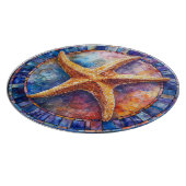 Summer Wassercolor Art Cutting Board Schneidebrett (Ecke)