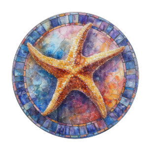 Summer Wassercolor Art Cutting Board Schneidebrett