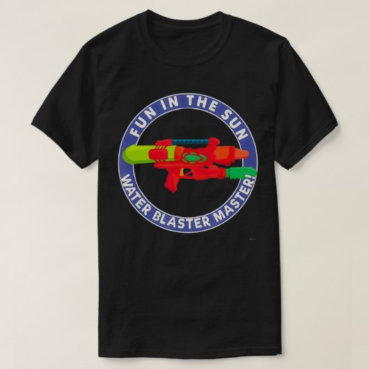 Summer Water Blaster von ASJ T-Shirt (Design vorne)