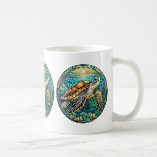 Summer Watercolor Art Coffee Tasse