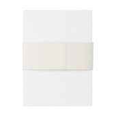 Summer Watercolor Beach Hochzeit Einladungsbanderole (Rückseitenbeispiel)