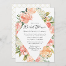 Summer Watercolor Floral Medley Brautparty