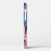 Summer Watercolor Tropical Grunge Pattern Case-Mate iPhone Hülle (Rückseite / Links)