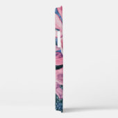 Summer Watercolor Tropical Grunge Pattern Case-Mate iPhone Hülle (Rückseite / Rechts)