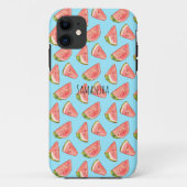 Summer Watercolor Watermelon Case-Mate iPhone Hülle (Rückseite)