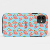 Summer Watercolor Watermelon Case-Mate iPhone Hülle (Rückseite (Horizontal))