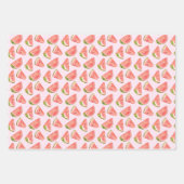 Summer Watercolor Watermelon Geschenkpapier Set (Vorderseite 3)
