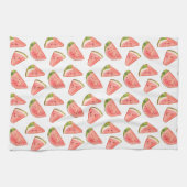 Summer Watercolor Watermelon Geschirrtuch (Horizontal)