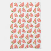 Summer Watercolor Watermelon Geschirrtuch (Vertikal)