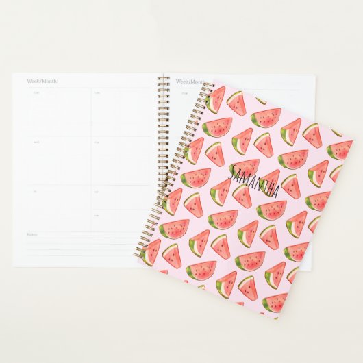 Summer Watercolor Watermelon Planer (Anzeige)