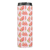 Summer Watercolor Watermelon Thermosbecher (Rückseite)