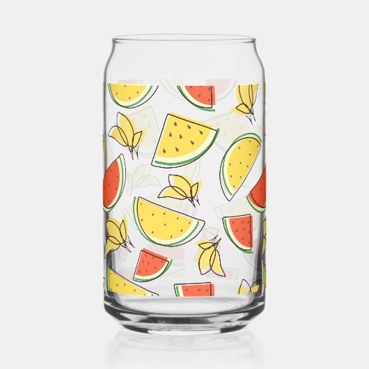 Summer Watermelon and Lemons Dosenglas (Links)