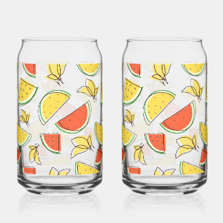 Summer Watermelon and Lemons Dosenglas