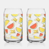 Summer Watermelon and Lemons Dosenglas (Rückseite)