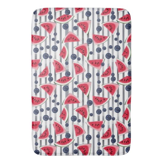 Summer Watermelon Badematte (Vorderseite Vertikal)